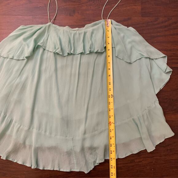 Free People Intimately teal blue tank top size S - Picture 10 of 12